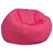 Flash Furniture Small Bean Bag Chair in Hot Pink