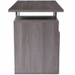 Flash Furniture Harwood Wooden Writing Desk in Light Ash