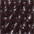 Flash Furniture Hercules Leather Upholstered Parson Dining Side Chair in Brown
