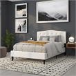 Flash Furniture Cambridge Tufted Full Panel Headboard in White