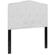 Flash Furniture Cambridge Tufted Twin Panel Headboard in White