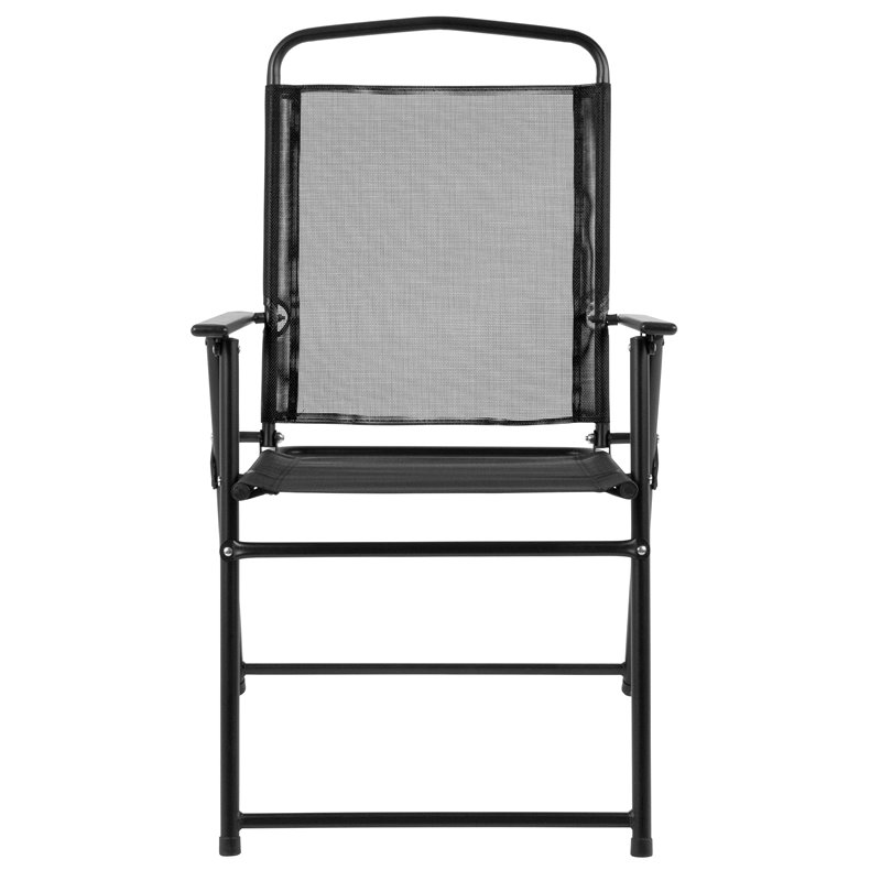 Flash Furniture Nantucket 6 Piece Patio Dining Set with Umbrella