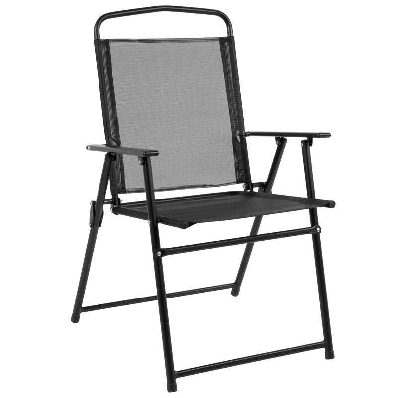 Flash Furniture Nantucket 6 Piece Patio Dining Set with Umbrella