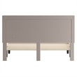 Flash Furniture Roxbury Tufted King Platform Bed in Beige