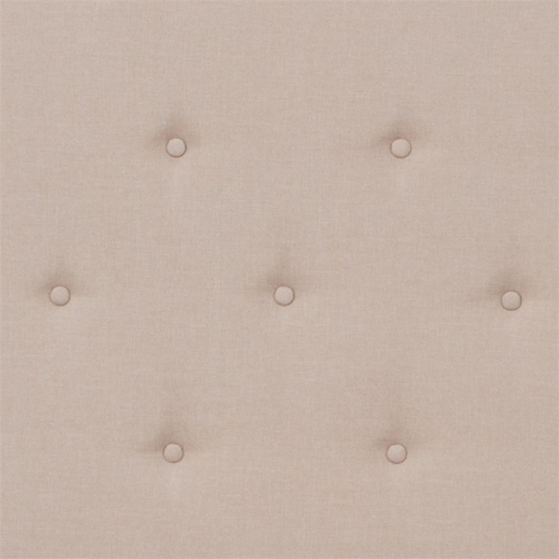 Flash Furniture Roxbury Tufted Queen Platform Bed in Beige