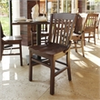 Flash Furniture Hercules Dining Side Chair in Walnut