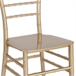 Flash Furniture Hercules Chiavari Dining Chair in Gold