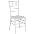 Flash Furniture Hercules Chiavari Dining Chair in White