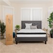 Flash Furniture Capri Full Memory Foam Mattress in White