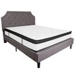 Flash Furniture Capri Full Memory Foam Mattress in White