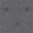 Flash Furniture Roxbury Tufted Queen Platform Bed in Light Gray