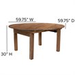 Flash Furniture Hercules 60