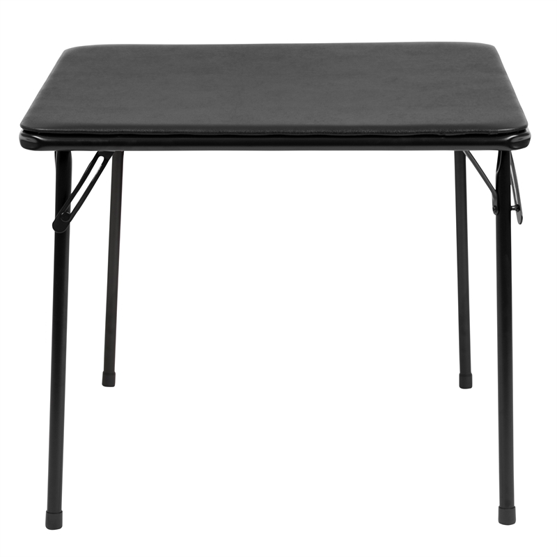 Flash Furniture Kids Folding Table In Black