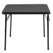Flash Furniture Kids Folding Table In Black