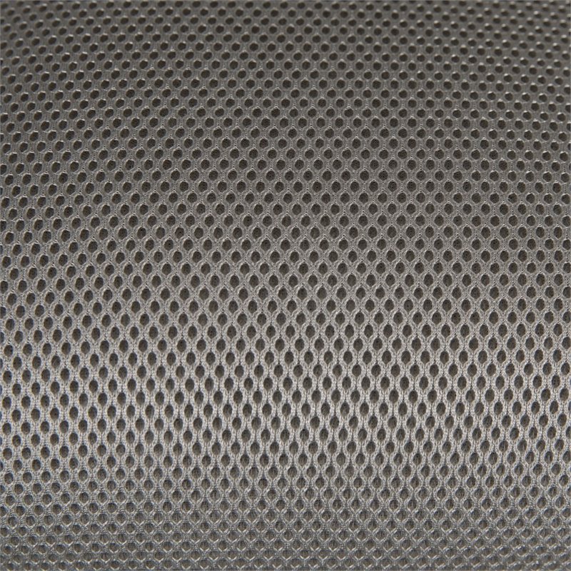 Flash Furniture Contemporary Mid Back Mesh Drafting Stool in Gray and Black