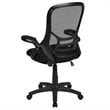 Flash Furniture High-Back Ergonomic Mesh Office Swivel Chair in Black