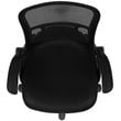 Flash Furniture High-Back Ergonomic Mesh Office Swivel Chair in Black