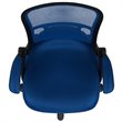 Flash Furniture High-Back Ergonomic Mesh Office Swivel Chair in Blue