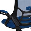 Flash Furniture High-Back Ergonomic Mesh Office Swivel Chair in Blue
