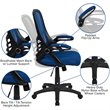 Flash Furniture High-Back Ergonomic Mesh Office Swivel Chair in Blue
