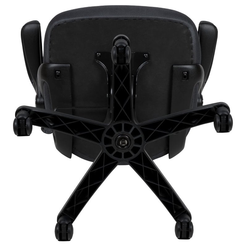 Flash Furniture High-Back Ergonomic Mesh Office Swivel Chair in Dark Gray