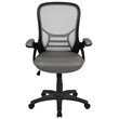 Flash Furniture High-Back Ergonomic Mesh Office Swivel Chair in Light Gray