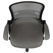 Flash Furniture High-Back Ergonomic Mesh Office Swivel Chair in Light Gray
