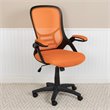 Flash Furniture High-Back Ergonomic Mesh Office Swivel Chair in Orange