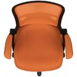 Flash Furniture High-Back Ergonomic Mesh Office Swivel Chair in Orange