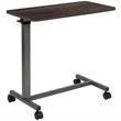 Flash Furniture Mobile Adjustable Bed Table In Oak