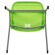 Flash Furniture Plastic Stack Chair In Green