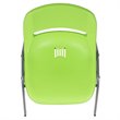 Flash Furniture Plastic Stack Chair In Green