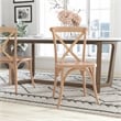 Flash Furniture Advantage X-Back Chair In Driftwood