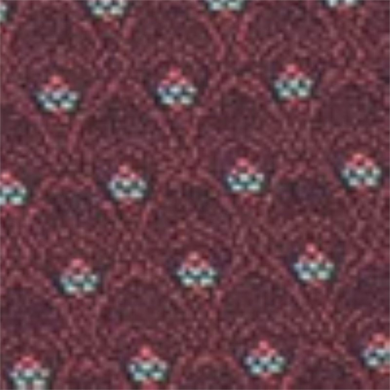 Flash Furniture Advantage Crown Back Banquet Chair in Burgundy and Silver Vein