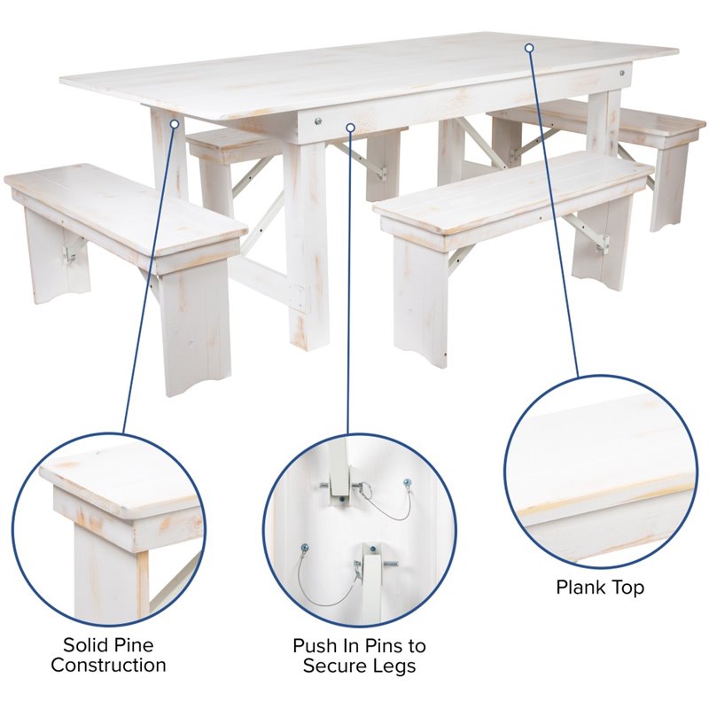 Flash Furniture Hercules 5 Piece 84
