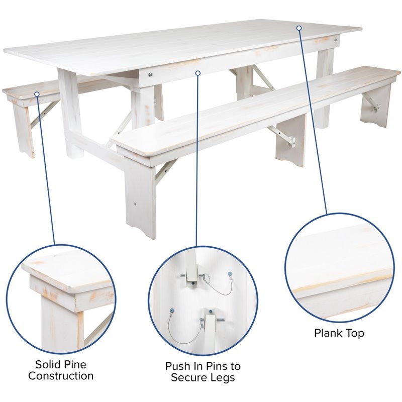 Flash Furniture Hercules 3 Piece 96