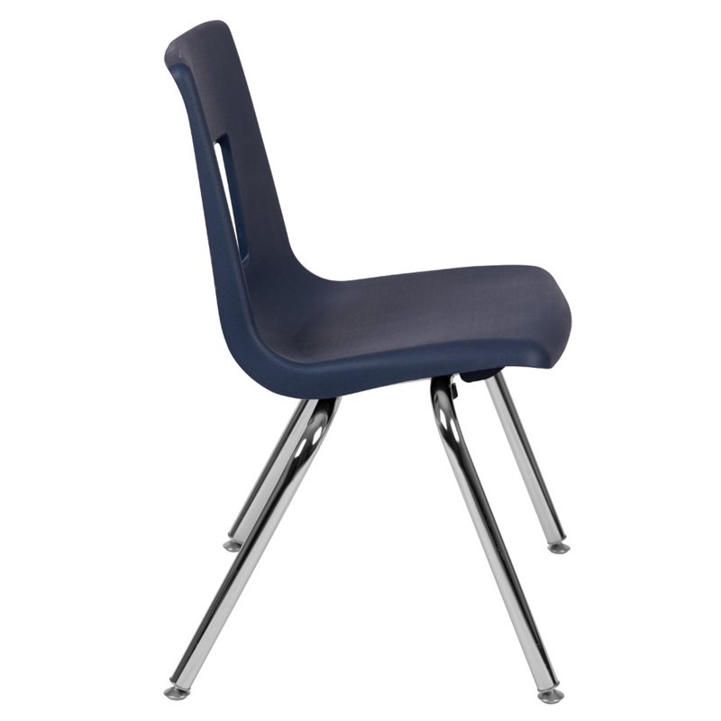 Flash Furniture Advantage Student Stack School Chair - 16-Inch In Navy
