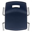 Flash Furniture Advantage Student Stack School Chair - 16-Inch In Navy