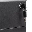 Flash Furniture 3 Drawer Smooth Modern Mobile File Cabinet in Black