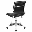 Flash Furniture Leathersoft Executive Office Chair in Black