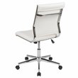 Flash Furniture Leathersoft Executive Office Chair in White