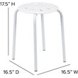 Flash Furniture 5 Piece 17.5