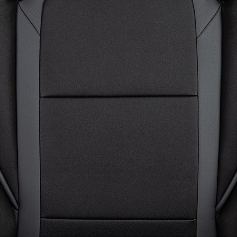 Flash Furniture Gaming Desk and Racing Reclining Chair Set in Black