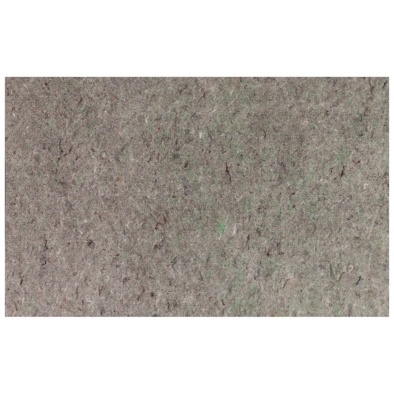 Flash Furniture 5' x 8' Non-Slip Cushion Rug Pad in Gray