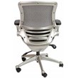 Flash Furniture Mid-Back Mesh Office Swivel Chair in Black and Graphite