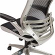 Flash Furniture Mid-Back Mesh Office Swivel Chair in Black and Graphite