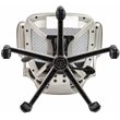 Flash Furniture Mid-Back Mesh Office Swivel Chair in Black and Graphite