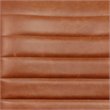 Flash Furniture Faux Leather Low Back Office Swivek Chair in Brown and Chrome