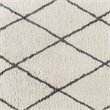 Flash Furniture 5' x 7' Polyester Area Rug in Ivory and Gray
