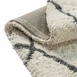 Flash Furniture 8' x 10' Polyester Area Rug in Ivory and Gray